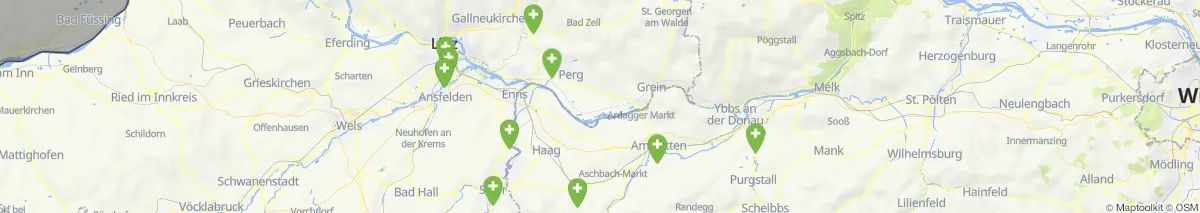 Kartenansicht für Apotheken-Notdienste in der Nähe von Kematen an der Ybbs (Gemeinde, Niederösterreich) (141)